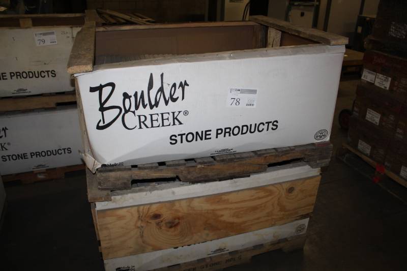lot 78 image: Boulder Creek Stone Products 12x24in. Granite Texture