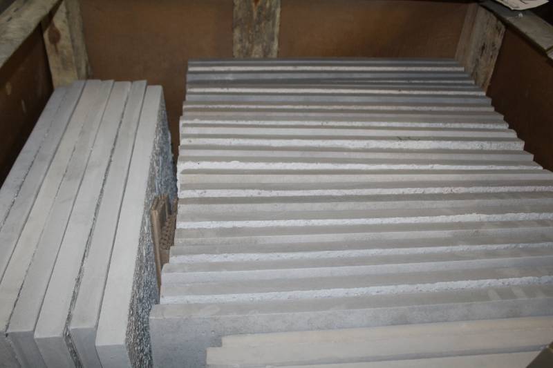 lot 76 image: Boulder Creek Stone Products 12x24in. Shotblast