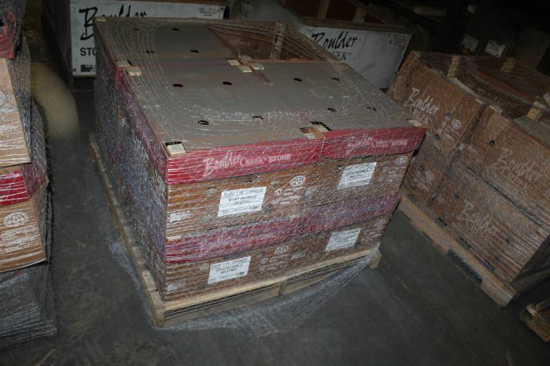 lot 139 image: Boulder Creek Stone Products Boxes of Ohio Rubble Baxter 90-Degree Corners