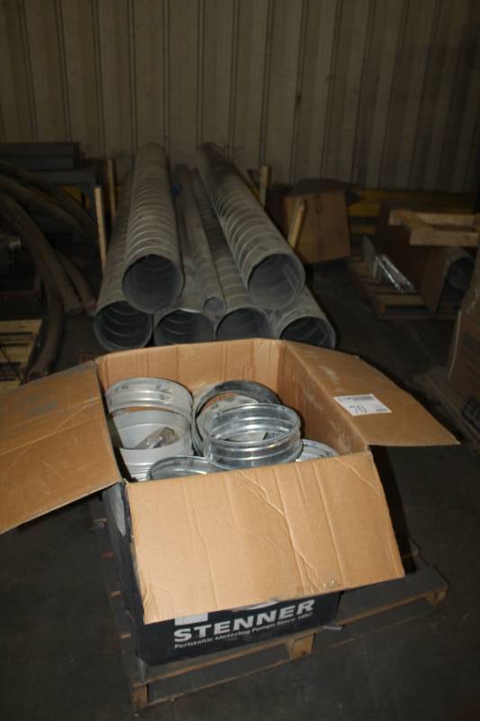 lot 70 image: Duct Work - Pipes, Connectors