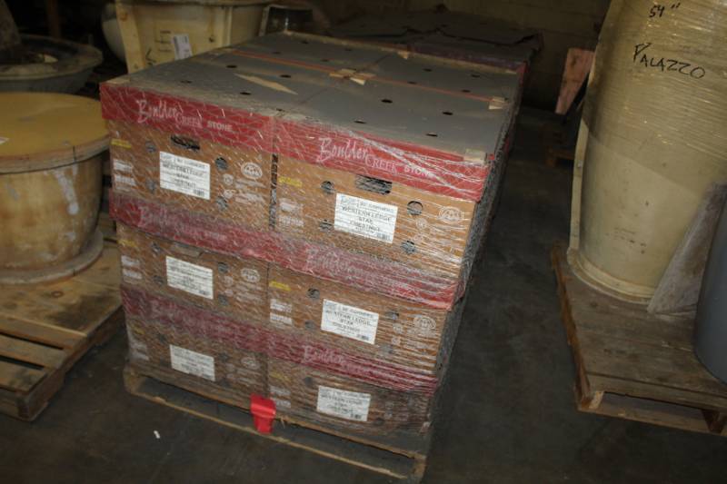 lot 83 image: Boulder Creek Stone Products Boxes of Western Ledge Stak Morgan 90-Degree Corners