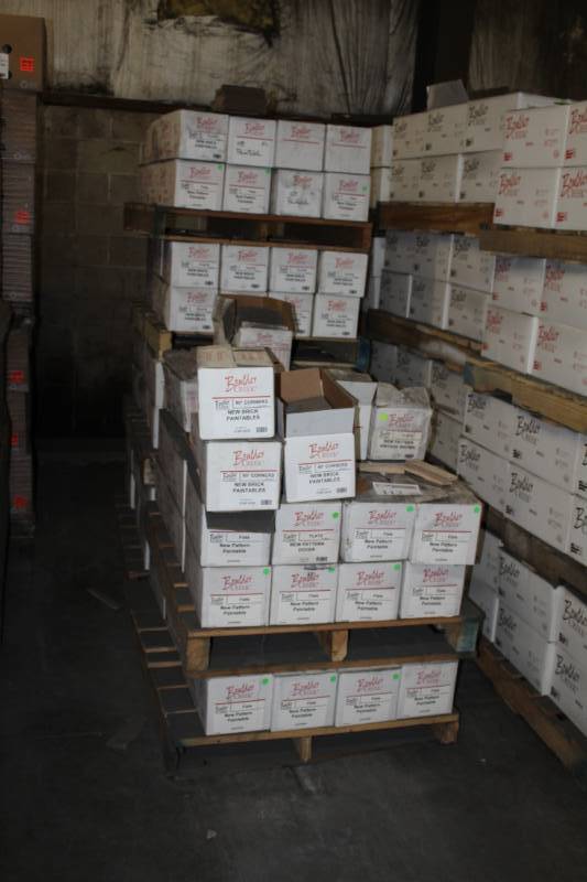 lot 112 image: Boulder Creek Stone Products Boxes of New Pattern Paintable Flats