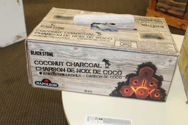 lot 191 image: Napolean Black Stone Coconut Charcoal