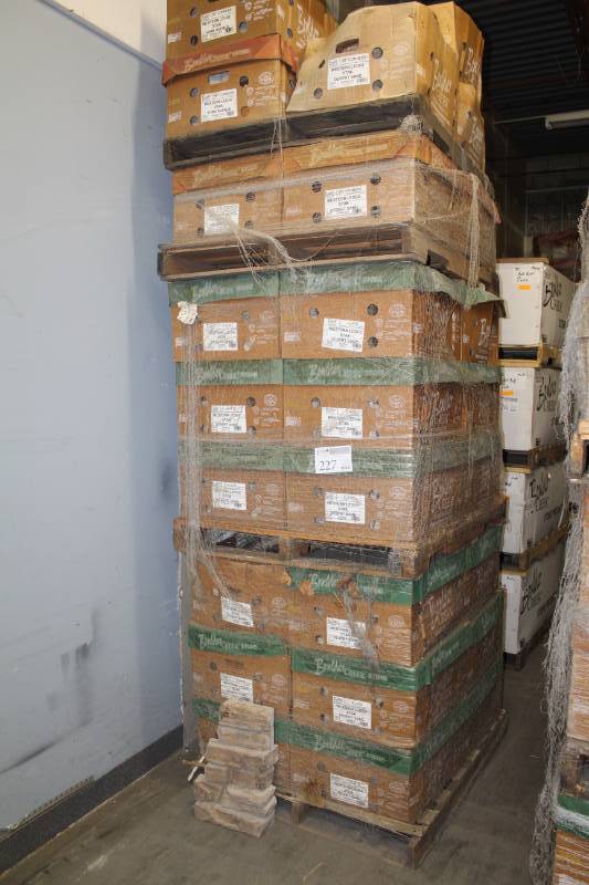 lot 227 image: Boulder Creek Stone Products Boxes of Western Ledge Stak Desert Sand Flats
