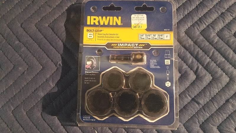 lot 6 image: Irwin Impact Lug Nut Extractor