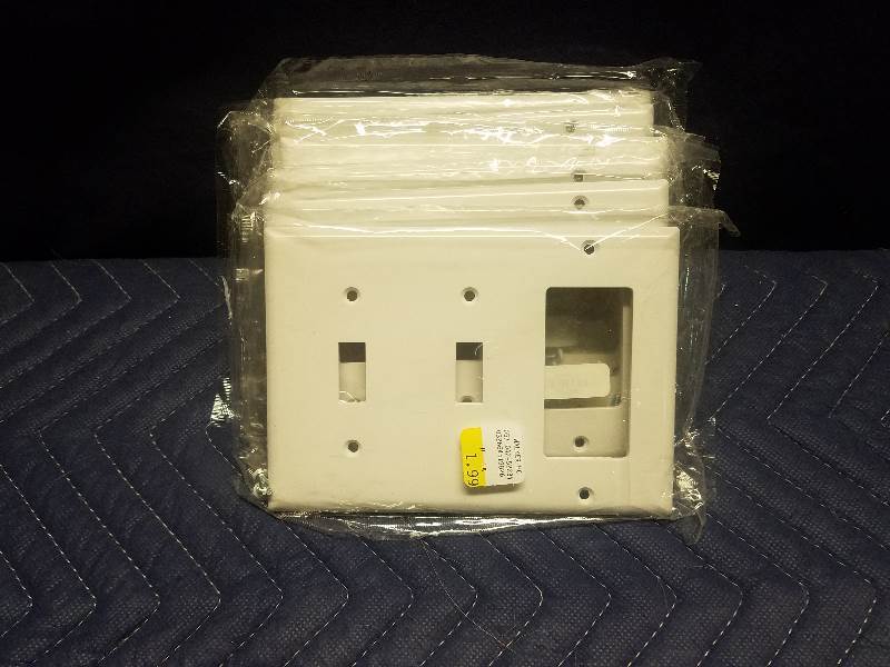 lot 34 image: Electrical Wallplates