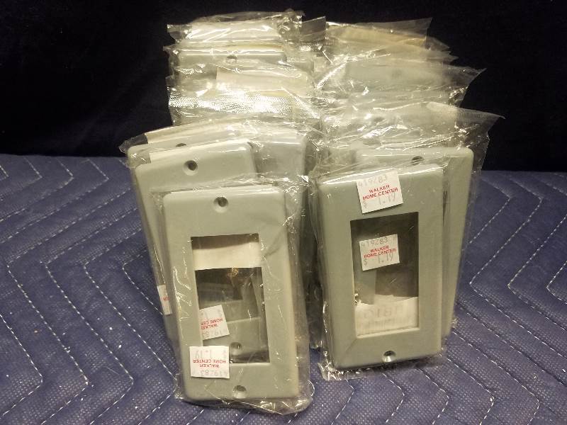 lot 40 image: Electrical Switch Covers