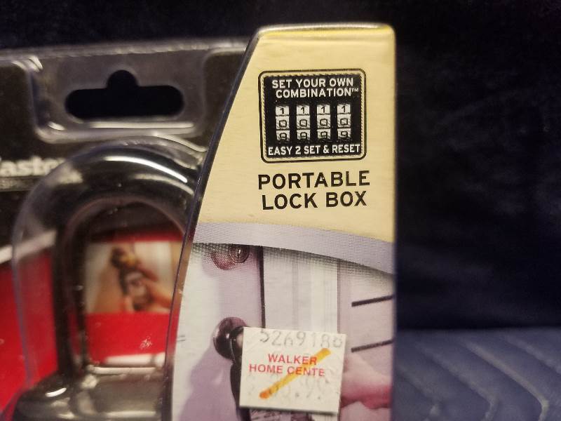 lot 77 image: Portable Lock Box
