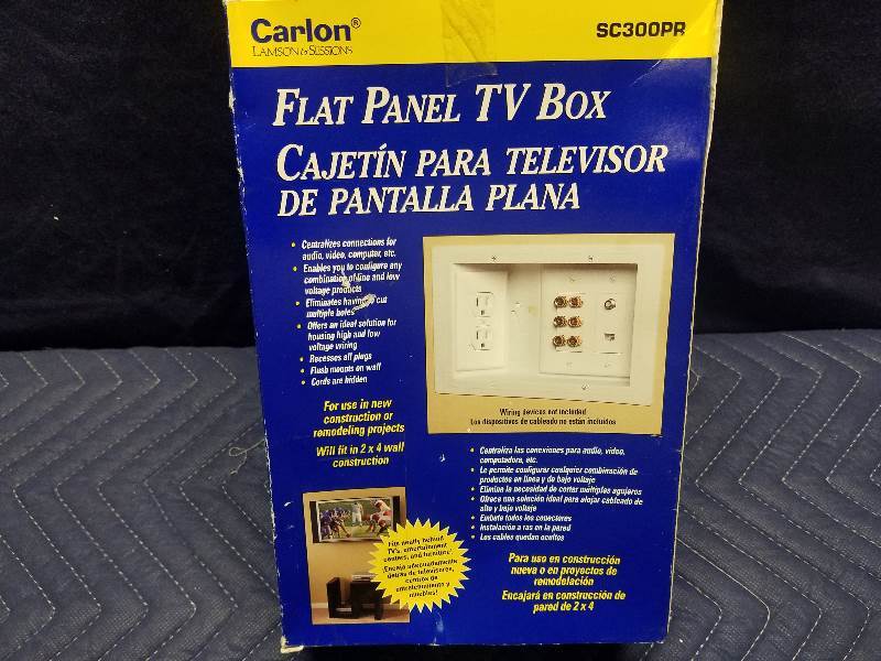 lot 78 image: Flat Panel TV Box