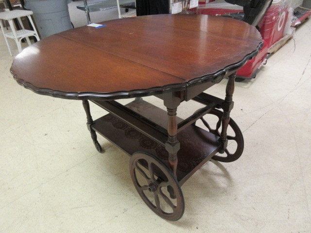 DROP LEAF TEA TABLELIQUOR CART