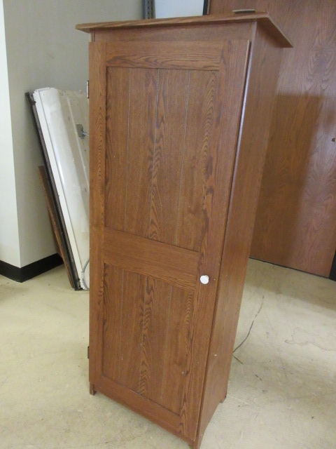 OAK LOOK UTILITY OR PANTRY CABINET