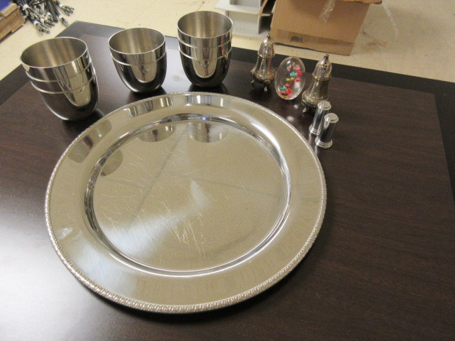REVERE PEWTER JEFFERSON CUPS  AND MORE