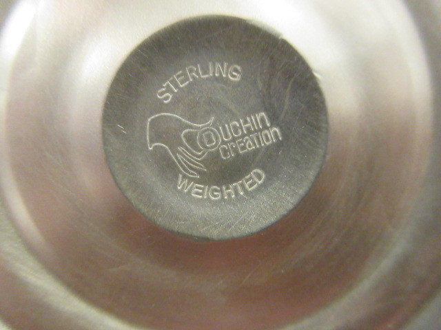 DUCHIN CREATIONS STERLING CANDLE HOLDERS