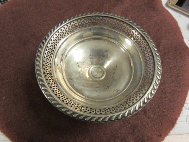 STERLING SILVER DISH