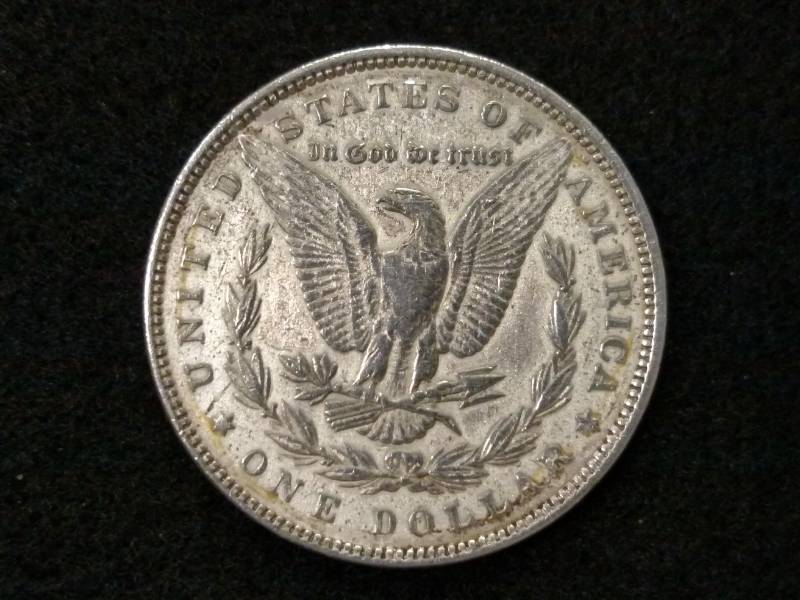lot 4 image: 1883 Morgan Silver Dollar...