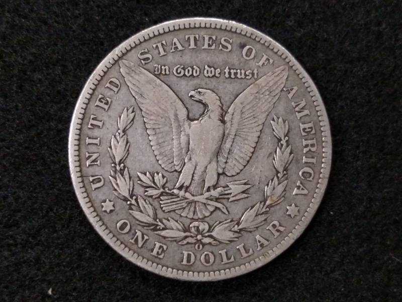 lot 12 image: 1900 O Morgan Silver Dollar...