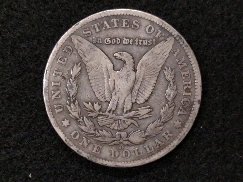 lot 13 image: 1901 O Morgan Silver Dollar...