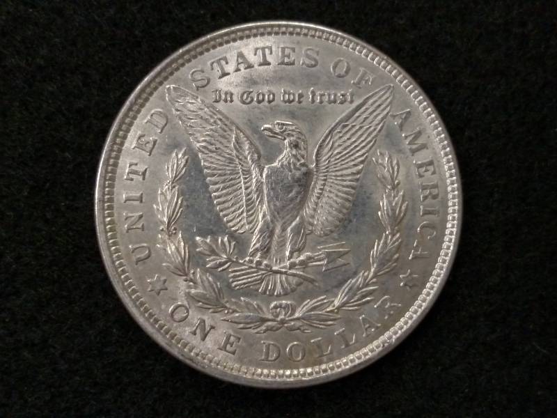 lot 14 image: 1921 Morgan Silver Dollar...