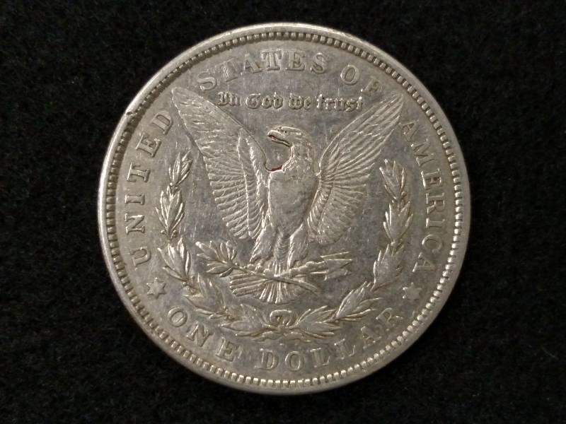lot 19 image: 1921 D Morgan Silver Dollar...