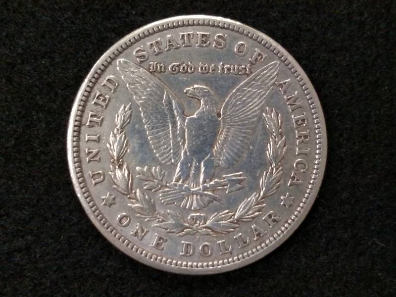 lot 20 image: 1921 S Morgan Silver Dollar...