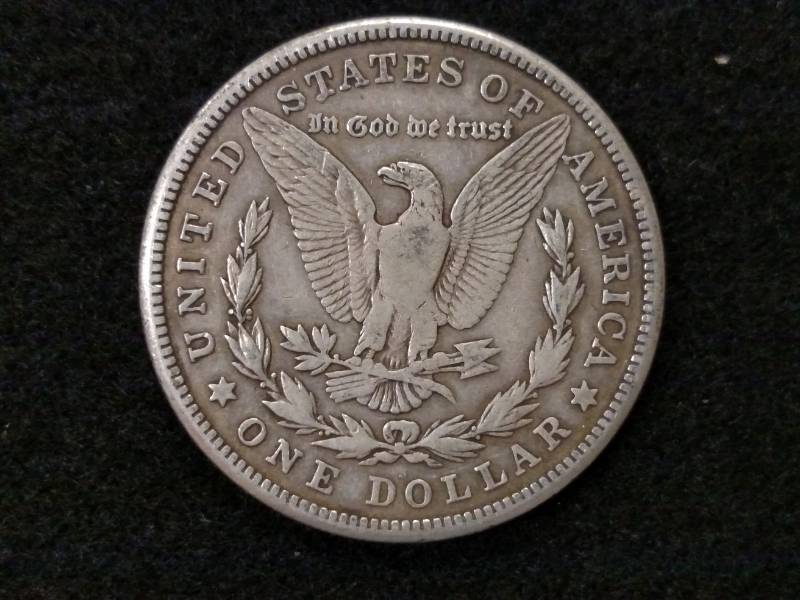 lot 22 image: 1921 S Morgan Silver Dollar...
