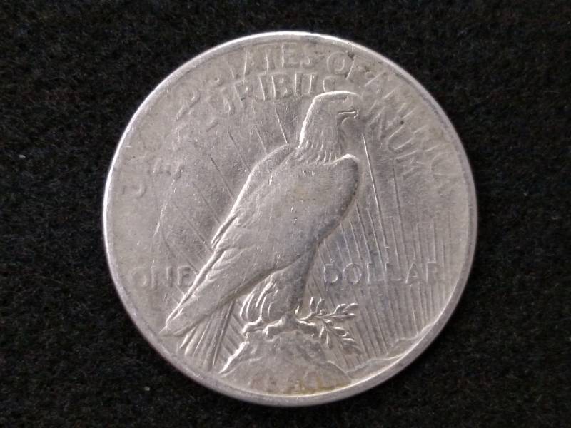 lot 41 image: 1925 Peace Silver Dollar...