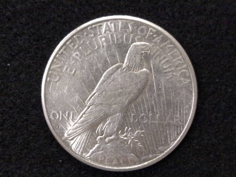 lot 42 image: 1926 S Peace Silver Dollar...