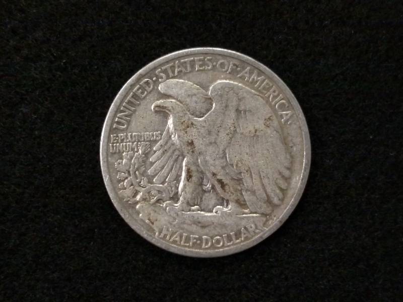 lot 47 image: 1937 Walking Liberty Silver Half Do...