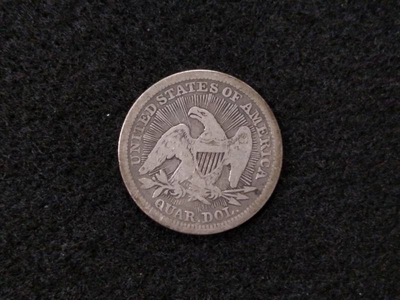 lot 85 image: 1853 Arrows & Rays Seated Liberty S...