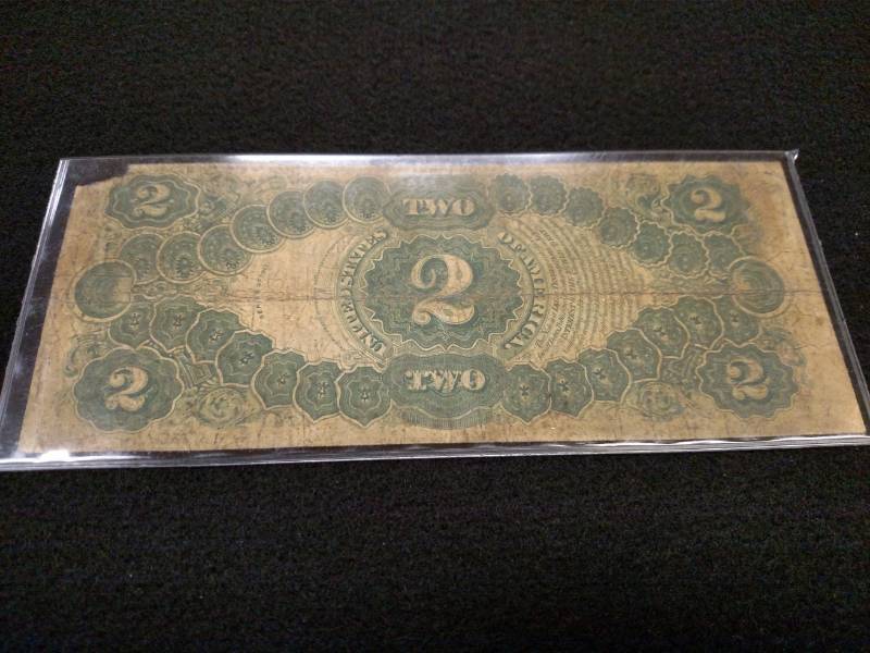 lot 109 image: 1917 Large Size Two Dollars Legal T...