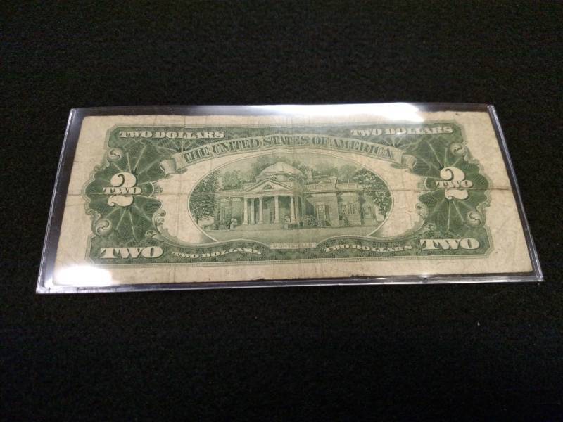 lot 110 image: 1953 Two Dollars Red Seal Note...
