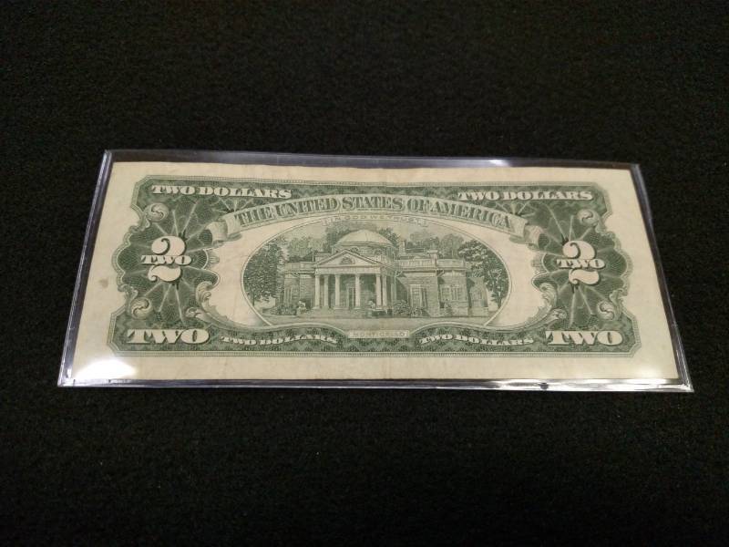 lot 112 image: 1963 Two Dollars Red Seal Note...