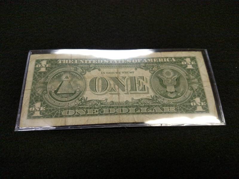 lot 115 image: 1957 One Dollar Silver Certificate ...