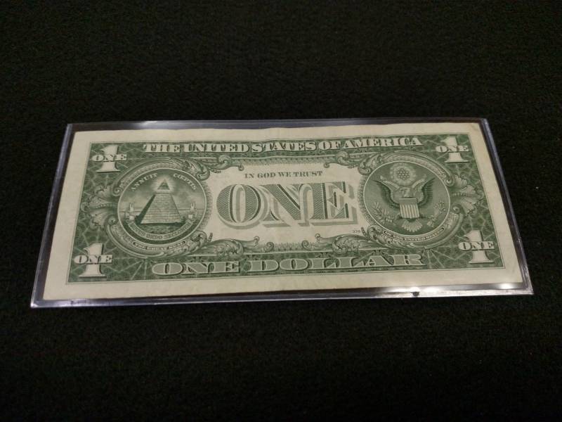 lot 116 image: 1957 A One Dollar Silver Certificat...
