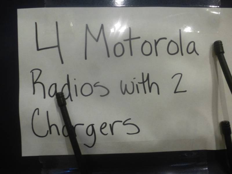 lot 10 image: Motorola Radios