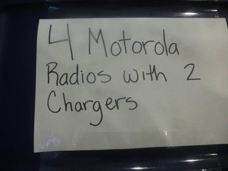 lot 8 image: Motorola Radios