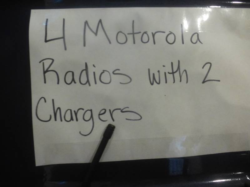lot 9 image: Motorola Radios