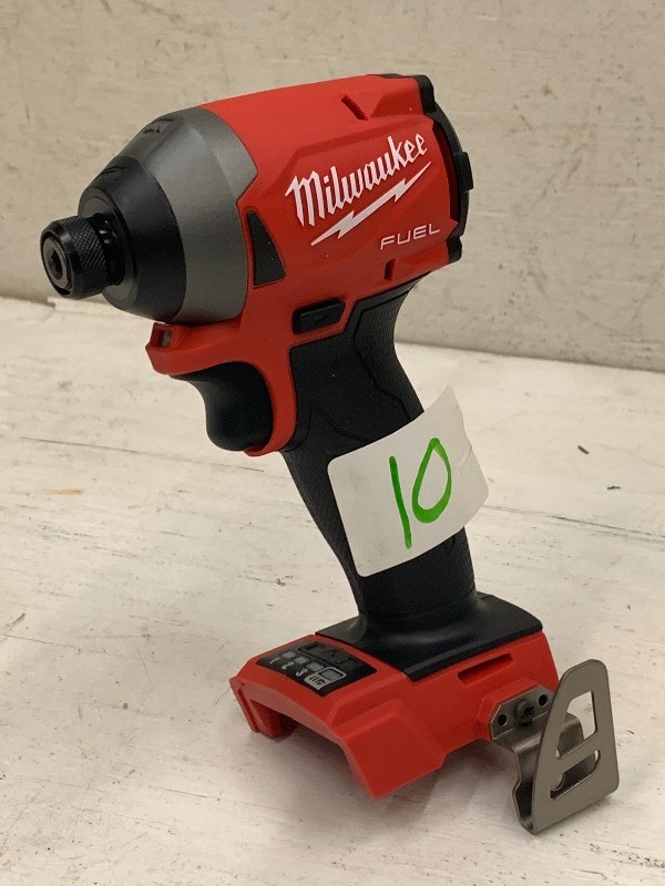 lot 10 image: Milwaukee Fuel 12 Hex Impact Driver