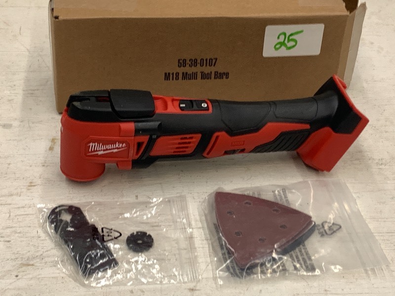 lot 25 image: Milwaukee M18 Multi-Tool