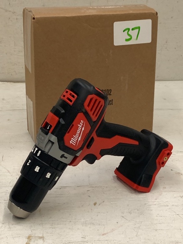 lot 37 image: Milwaukee M18 Cordless 12 Hammer Drill