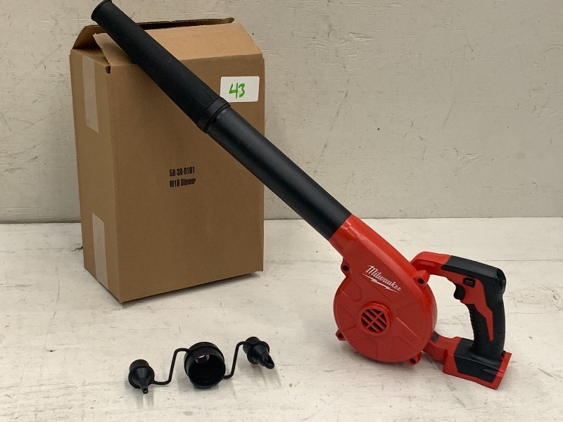 lot 43 image: Milwaukee M18 Compact Blower