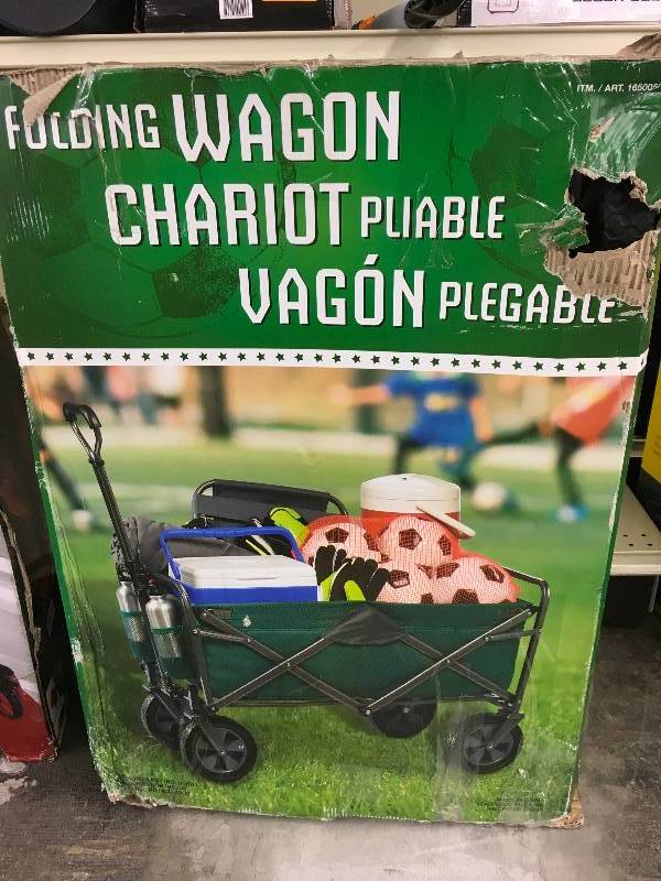 lot 402 image: Tofasco Folding Wagon, Retail $49.99
