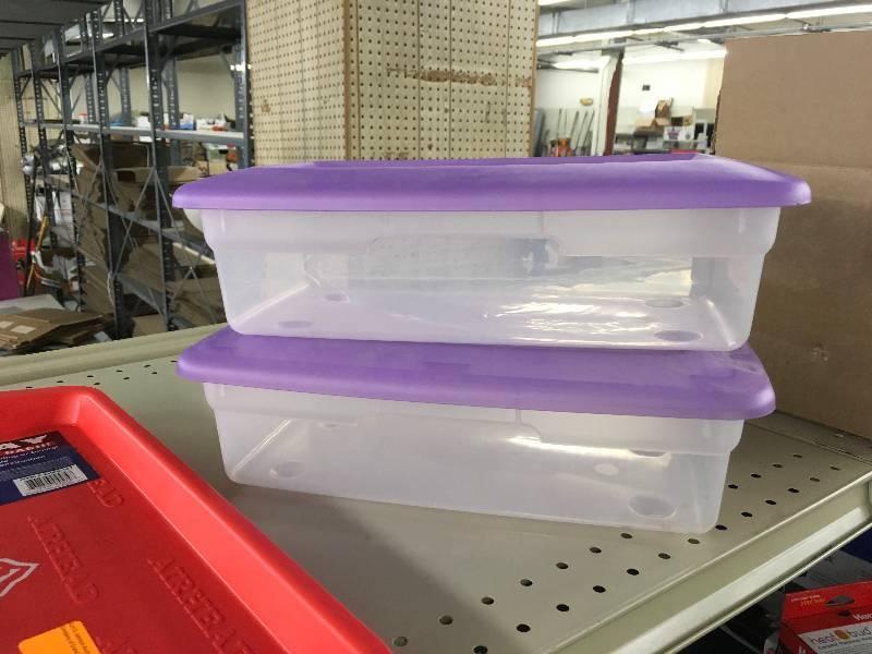 lot 413 image: Two Plastic Containers