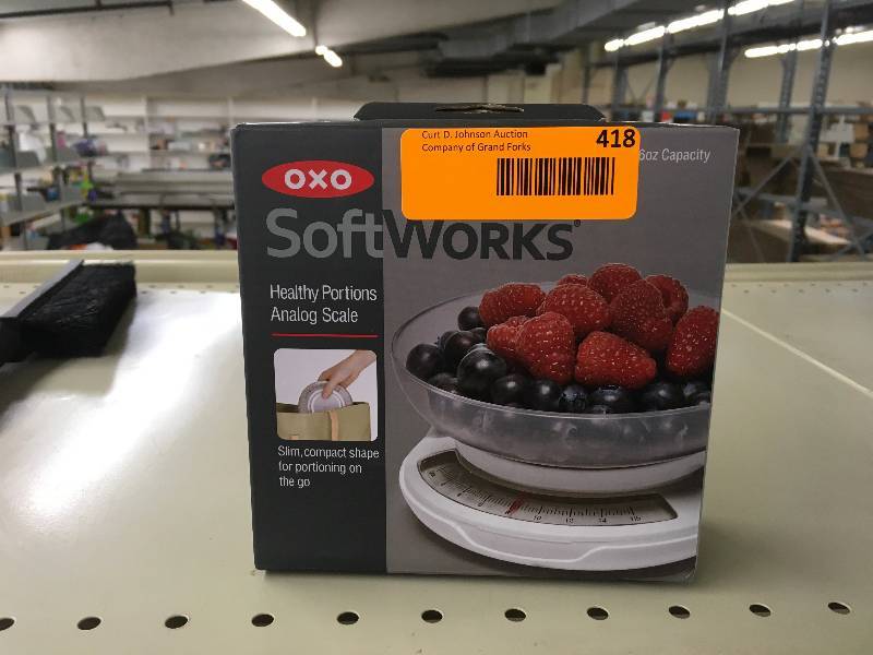 lot 418 image: OXO Healthy Portions Scale, Retail $12.99