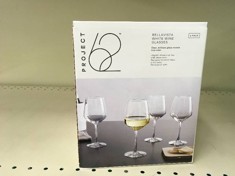 lot 447 image: Bellavista White Wine Glasses, Retail $19.99