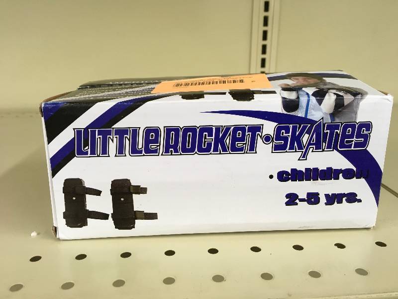 lot 458 image: American Little Rocket Beginner Ice Skates, Retail $12.99