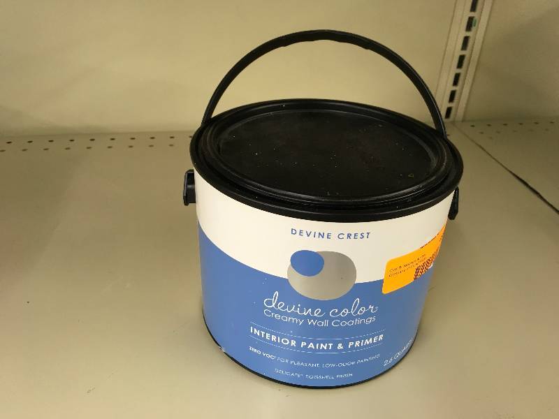 lot 488 image: Devine Color Paint & Primer, Retail $14.99