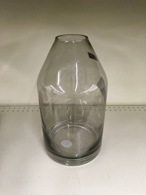 lot 495 image: Vase Glass Jug, Retail $29.99