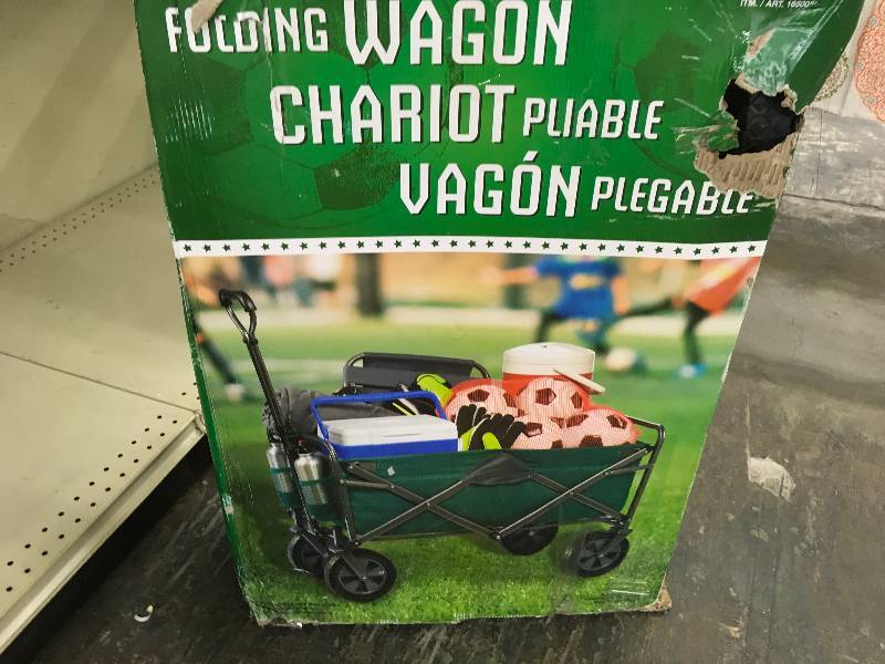 lot 502 image: Tofasco Folding Wagon, Retail $49.99