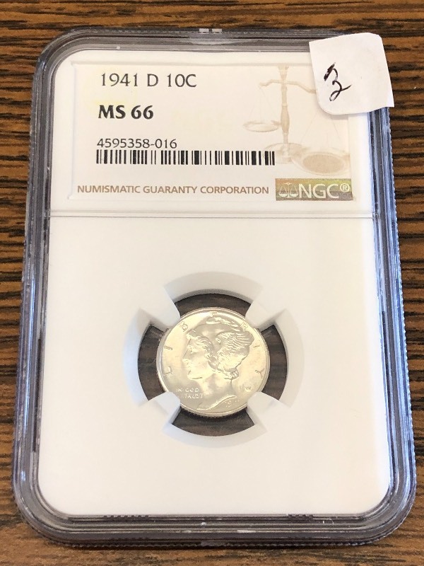 1941-D Mercury Dime
